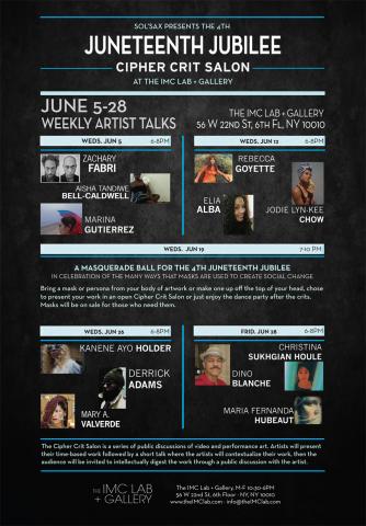 Juneteenth Jubilee Cipher Crit Salon
